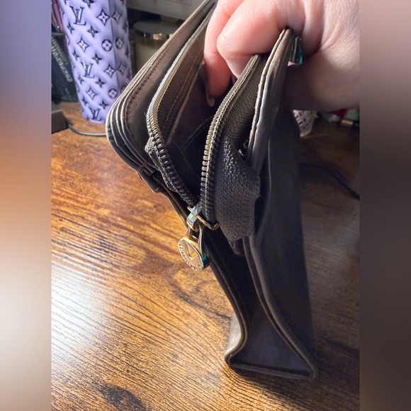 Brown Monogram Valentino Clutch - Picture 4 of 11